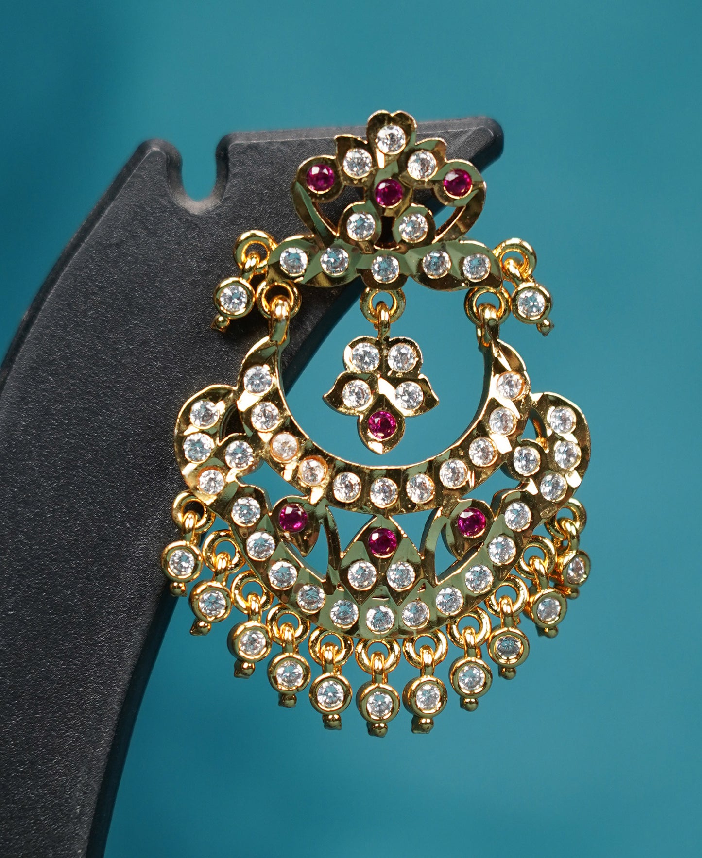 Panchaloham Chandbali Earrings