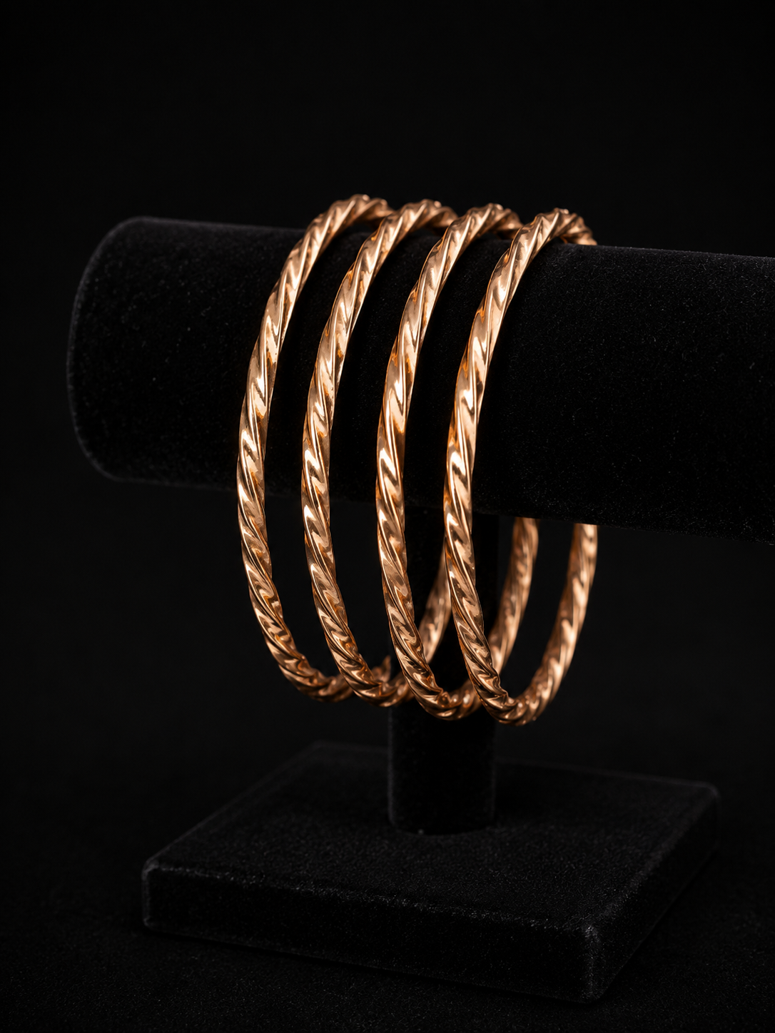 Panchaloham twisted bangle