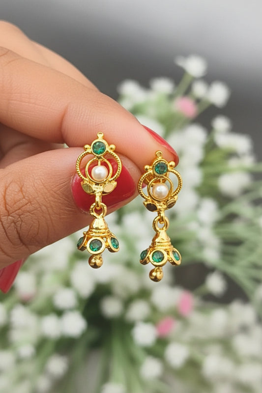 Panchaloham Polished Earrings for Girls