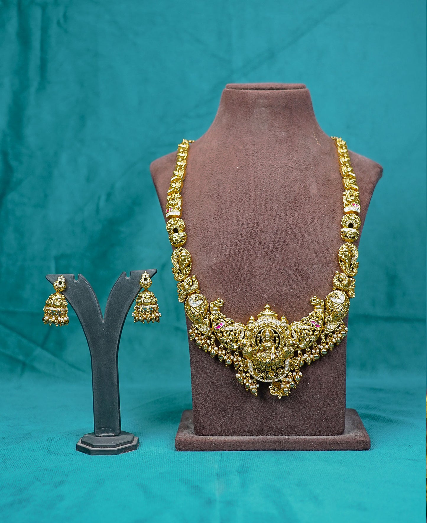 Nakshi Long Necklace