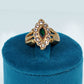 Panchaloham Maharani Ring – Green Stone