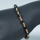 Panchaloham Black-Beads Bracelet
