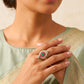 Panchaloham Shanku Stone Ring