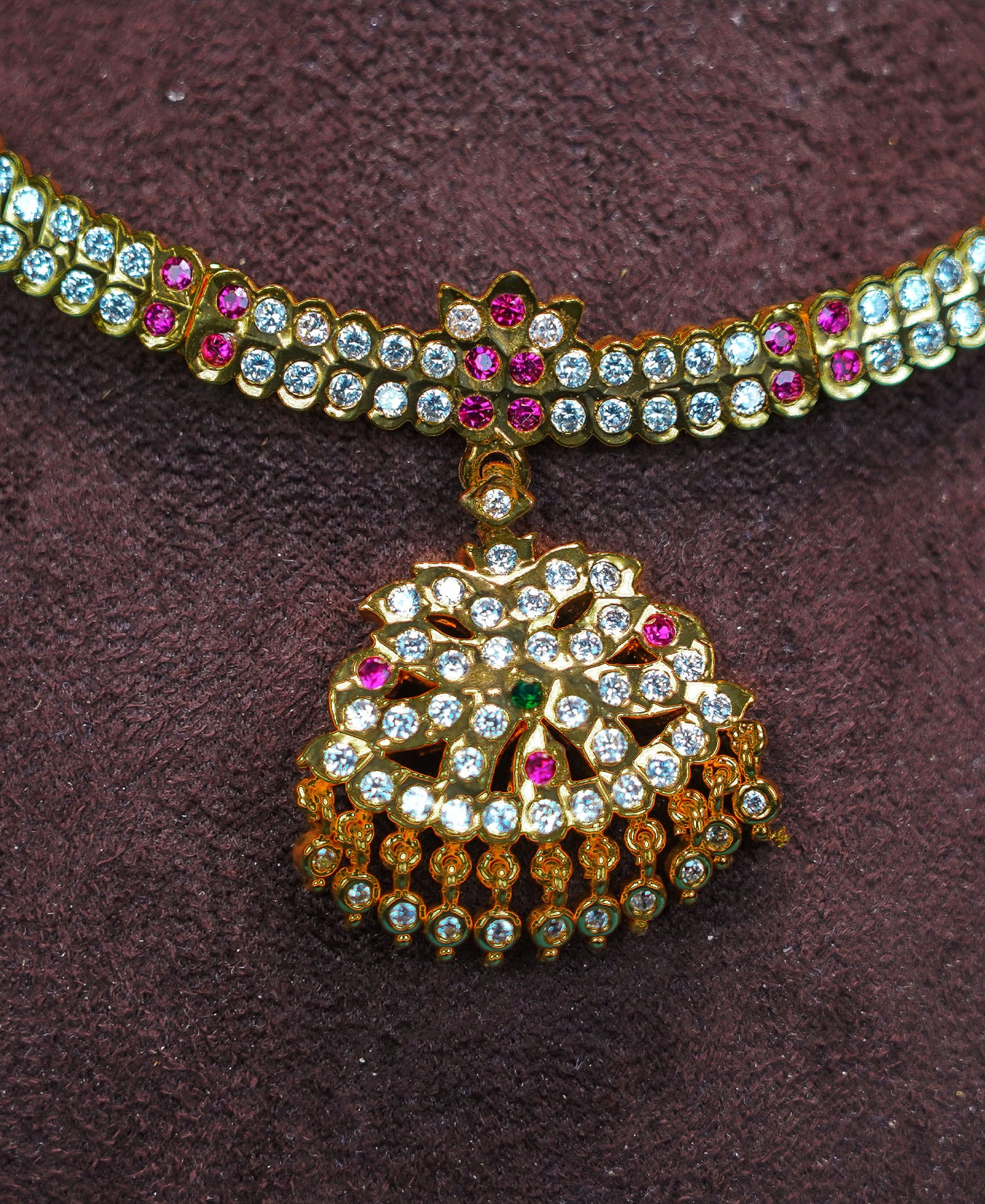 Panchaloham Double-Line Necklace