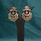 Panchaloham Chandbali Earrings   Multicolour