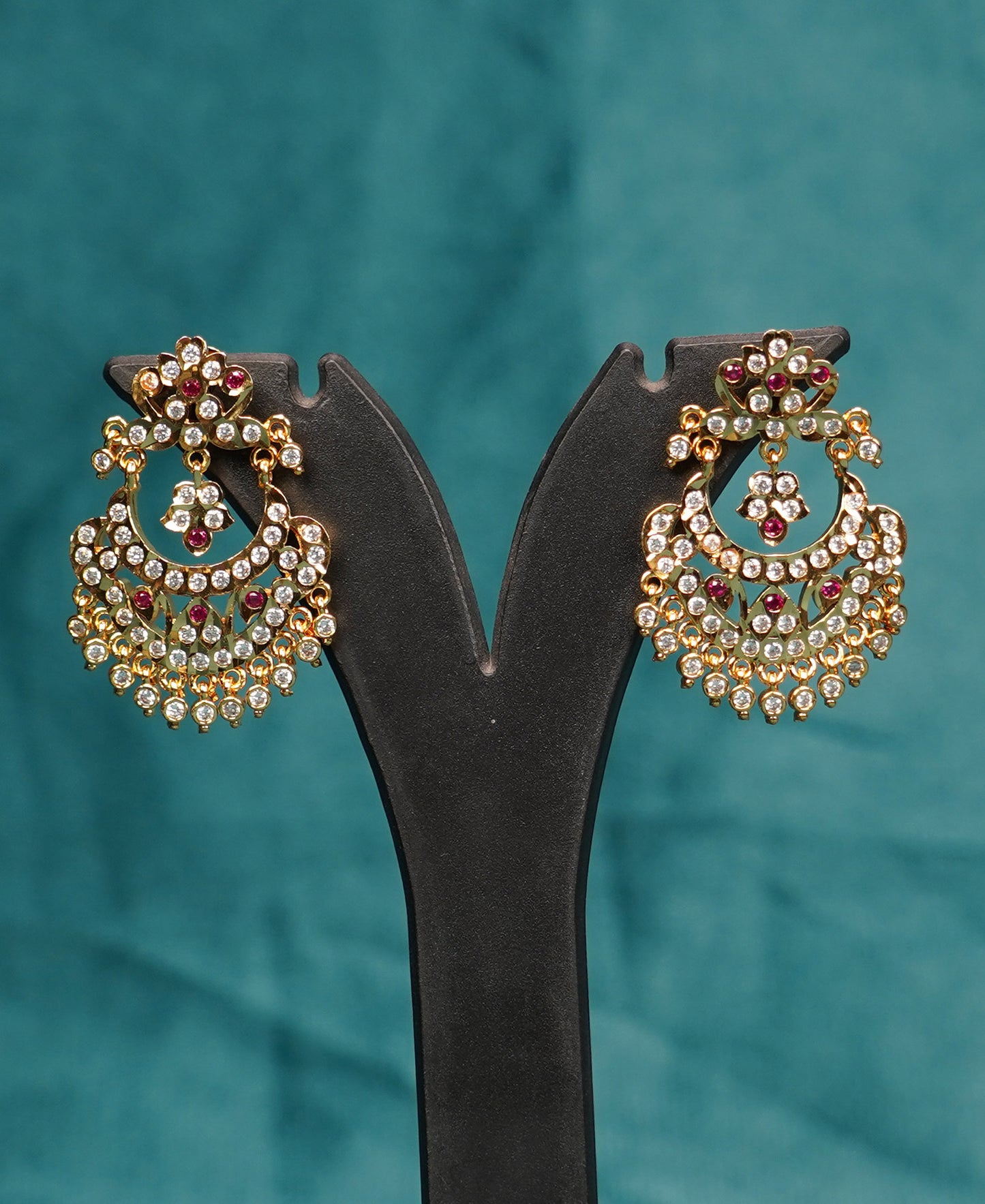 Panchaloham Chandbali Earrings