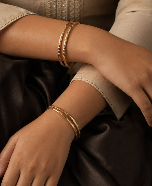 Panchaloham Kasu Bangles