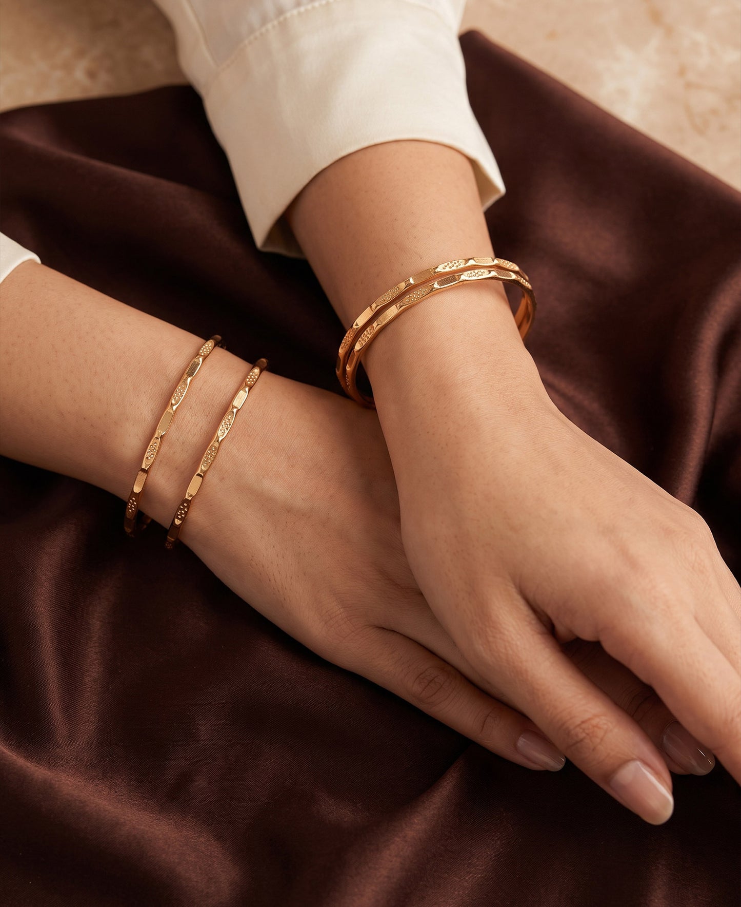 Panchaloham Micro-Cut Bangles