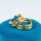 Panchaloham Plain Two-Line Toe Ring(Adjustable)