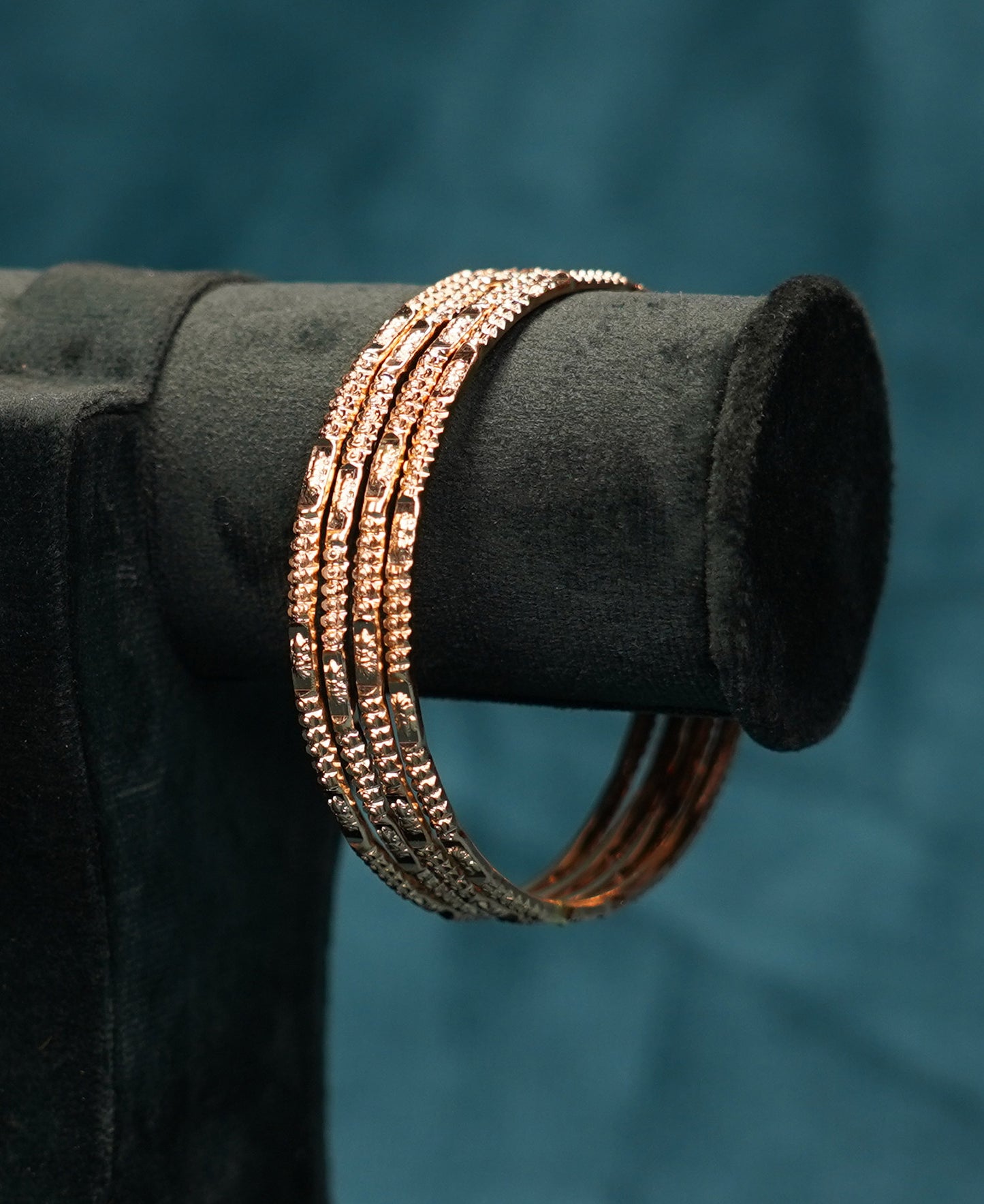 Panchaloham Single-Line Stone Bangles