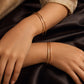 Panchaloham Six Plain Bangles Set