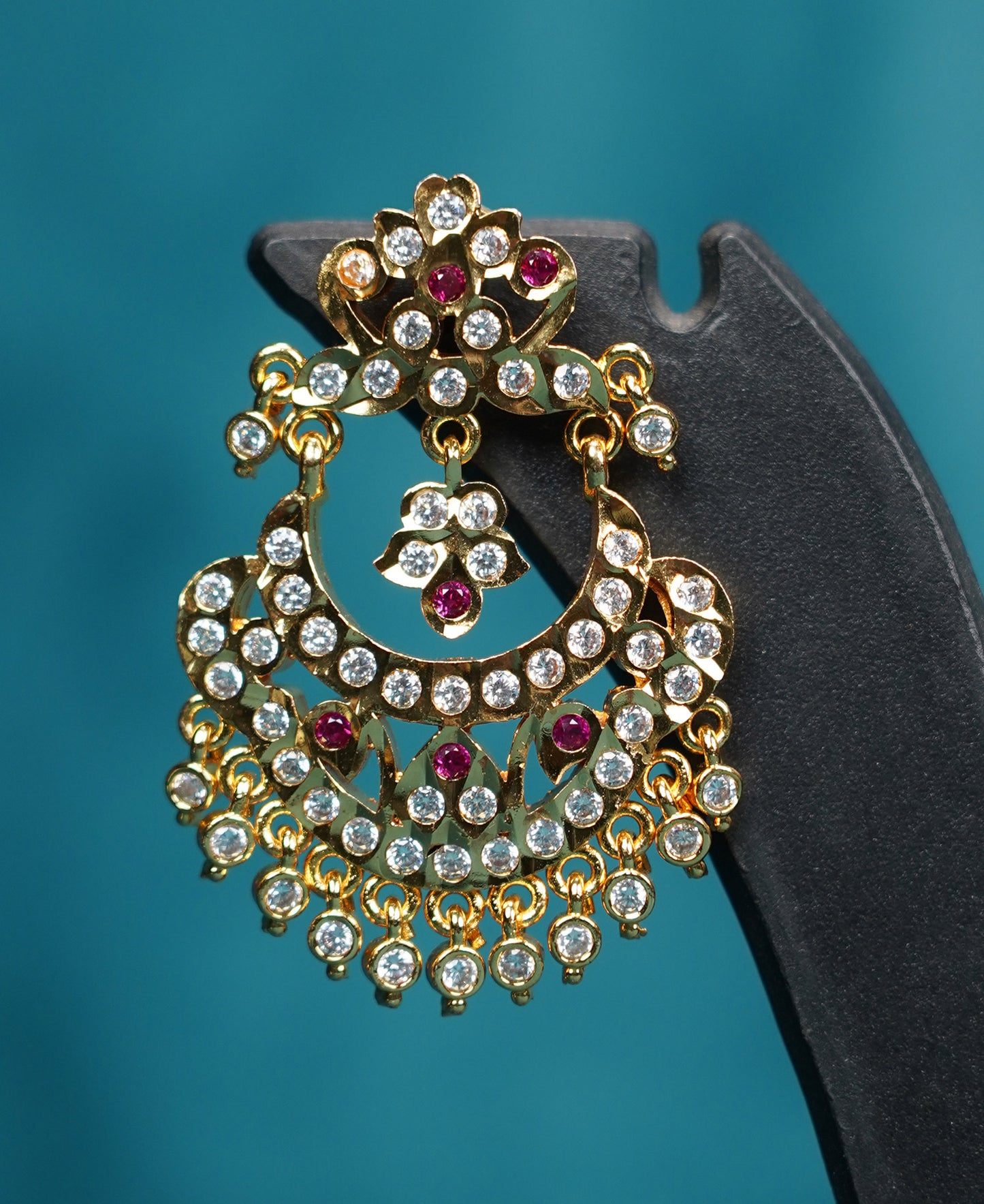 Panchaloham Chandbali Earrings