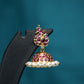 Panchaloham Butta earring (Ruby)