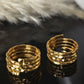 Panchaloham Desiner Toe rings(Adjustable)