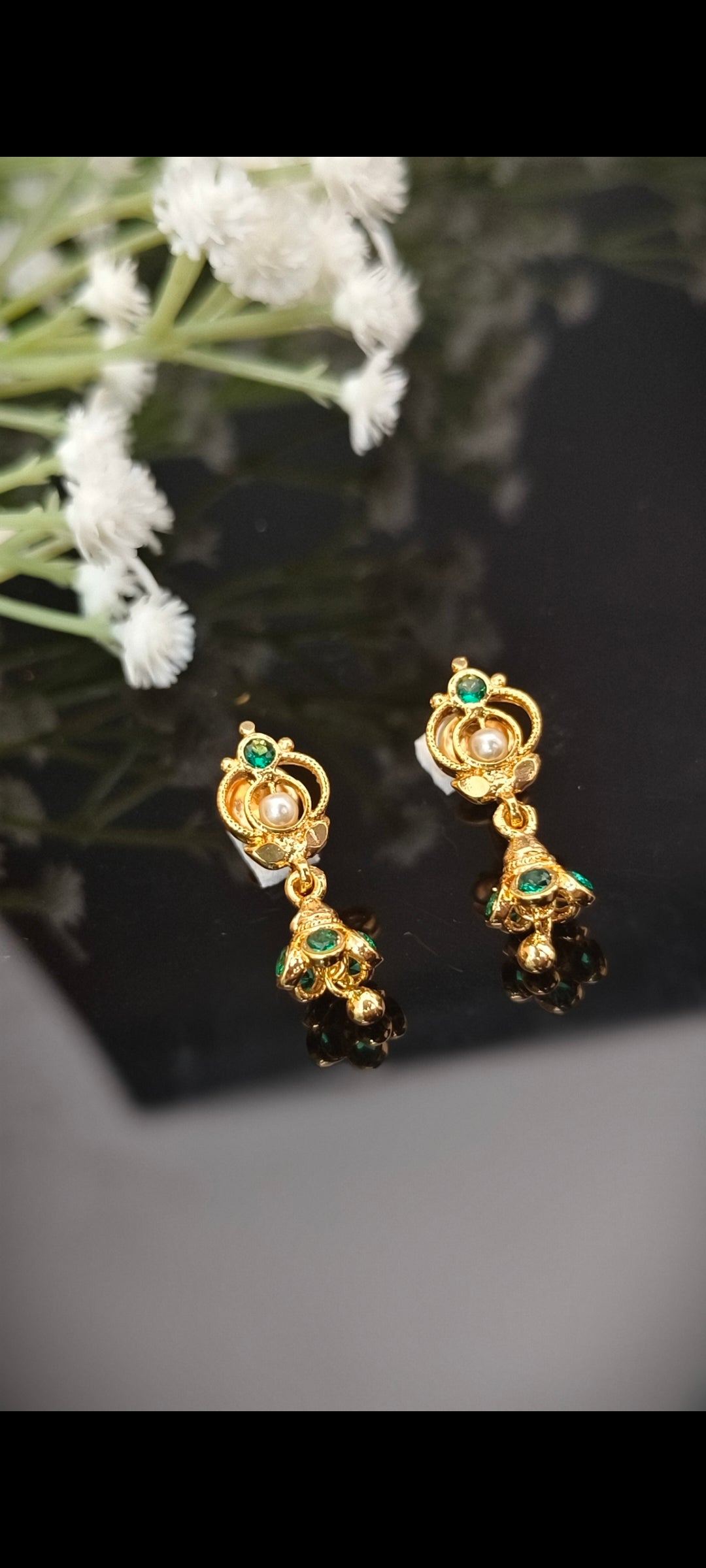 Panchaloham Polished Earrings for Girls