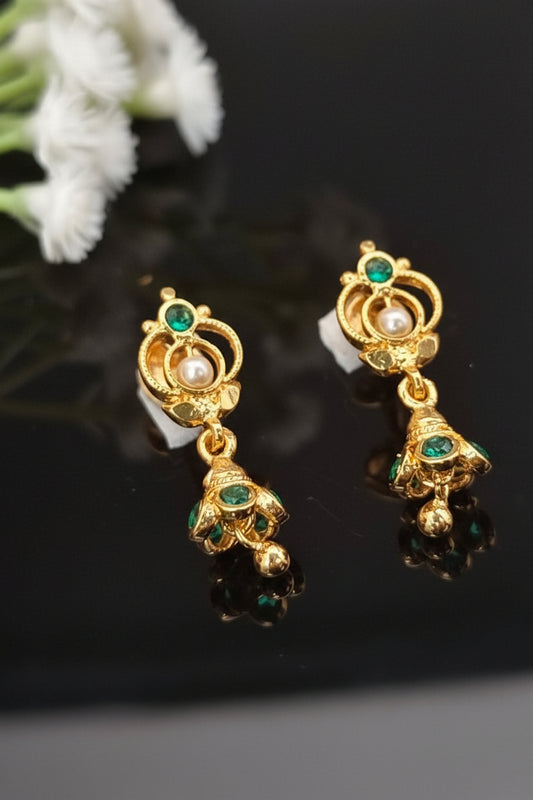 Panchaloham Polished Earrings for Girls