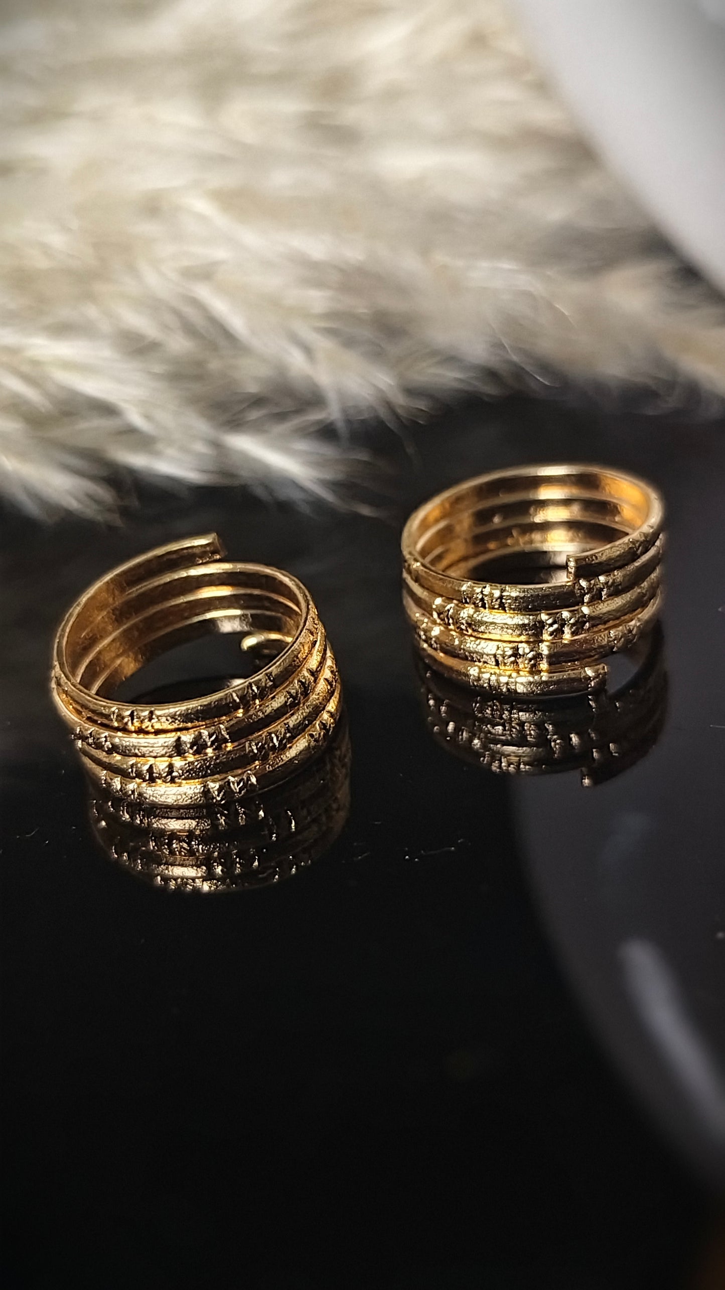 Panchaloham Toe Rings(Adjustable)