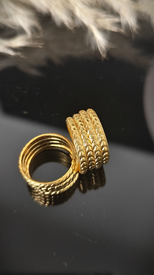 Panchaloham Desiner Toe rings(Adjustable)