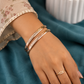 Panchaloham unpolished  Floral Bangles