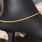 Panchaloham Maintenance-Free Classic Herringbone Anklets