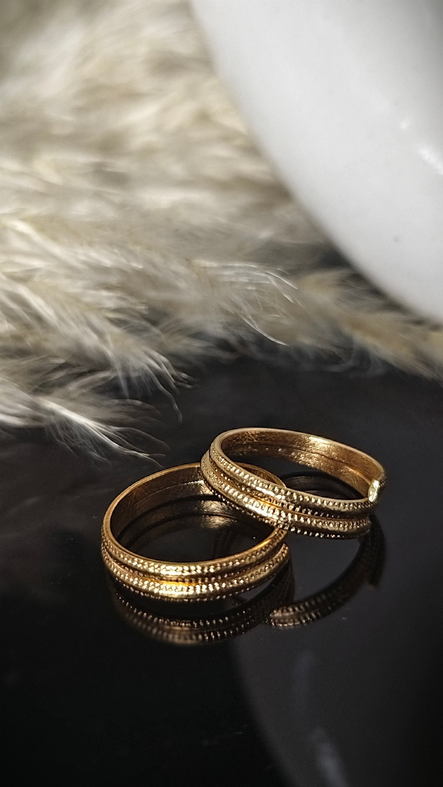 Panchaloham Toe Rings (Adjustable)