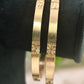 Panchaloham flower bangle (Flat Model)