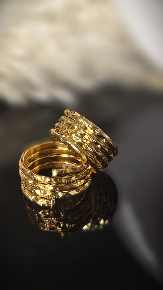 Panchaloham Desiner Toe rings(Adjustable)