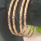 Panchaloham twisted bangle