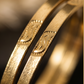 Panchaloham Leaf bangles (Flat model)