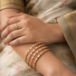 Panchaloham twisted bangle