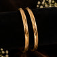 Panchaloham Polished Bangles (Elegant Leaf Design)