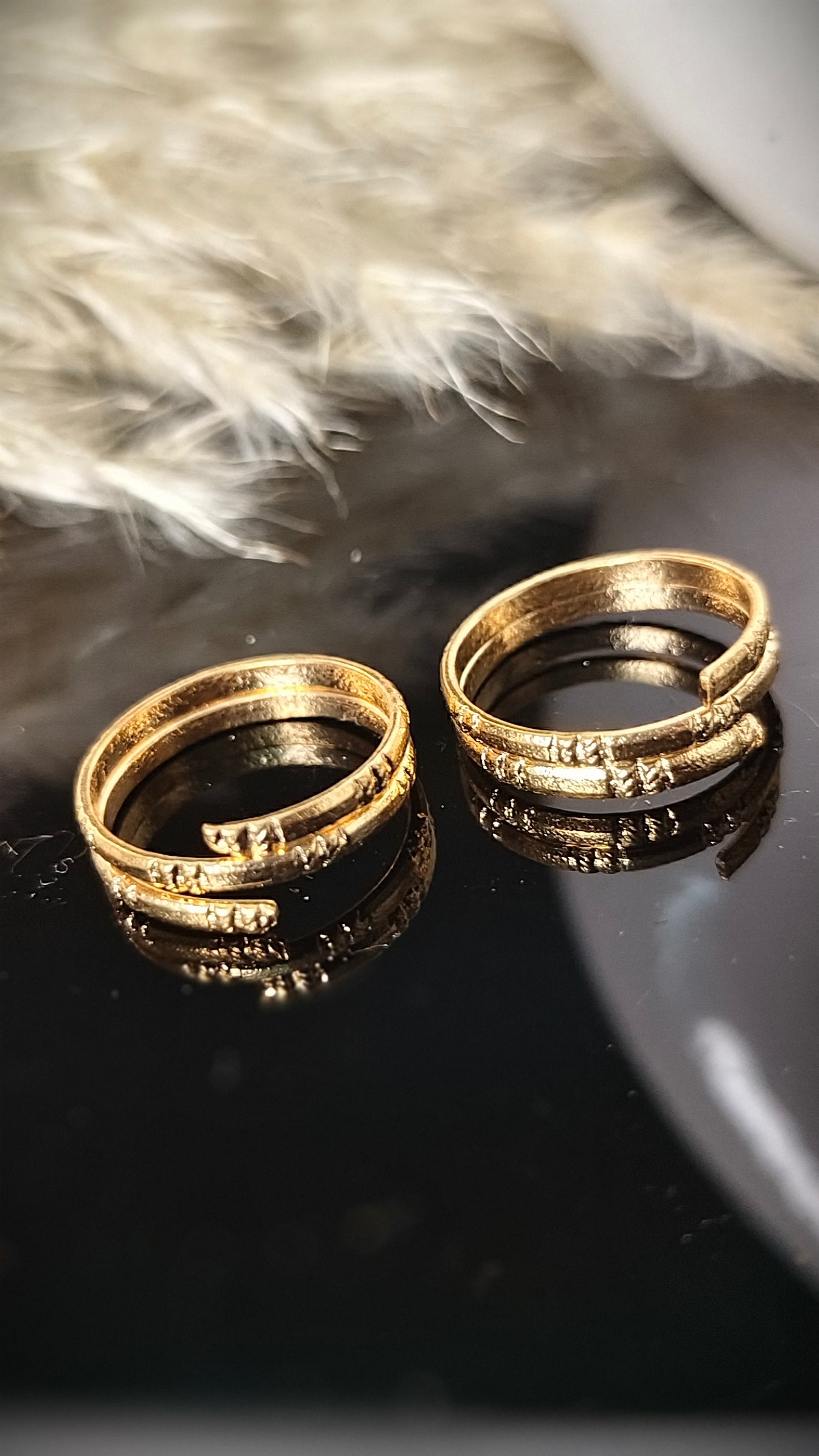 Panchaloham Toe ring(Adjustable)