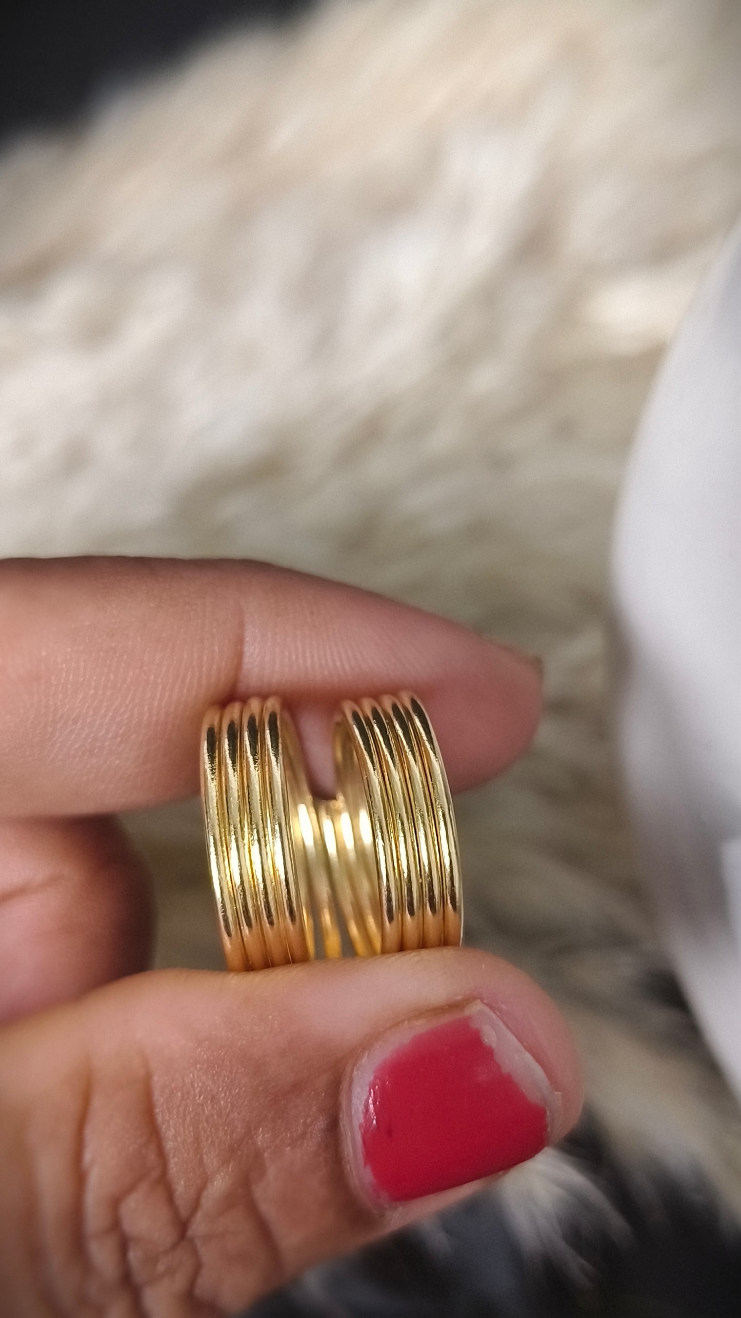 Panchaloham Toe rings(Adjustable)