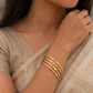 Panchaloham Diamond Cut Bangles(Unpolished)