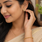 Panchaloham stud earrings (polished)