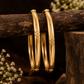 Panchaloham Unpolished Floral Dot Bangles
