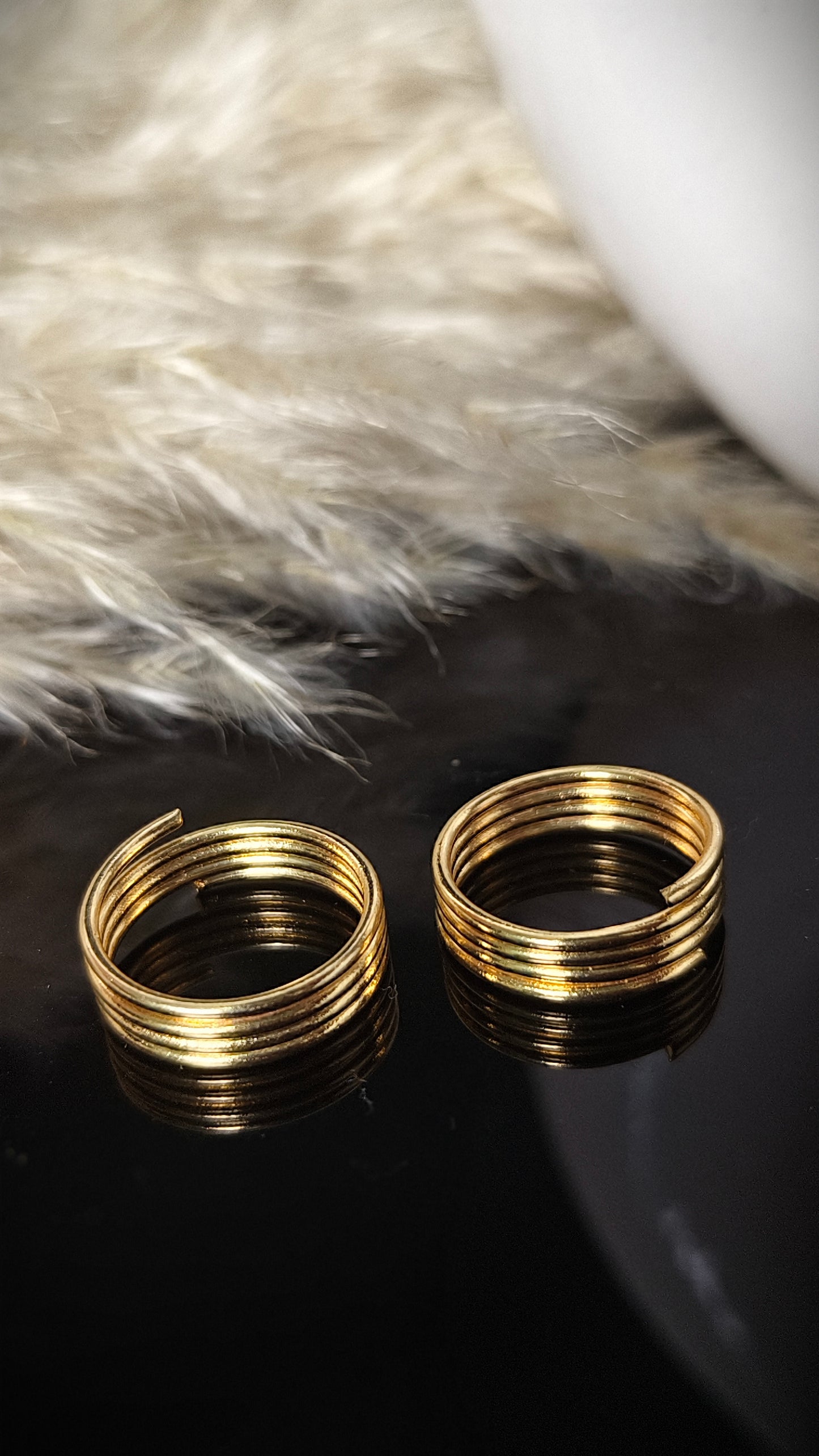 Panchaloham Toe rings(Adjustable)