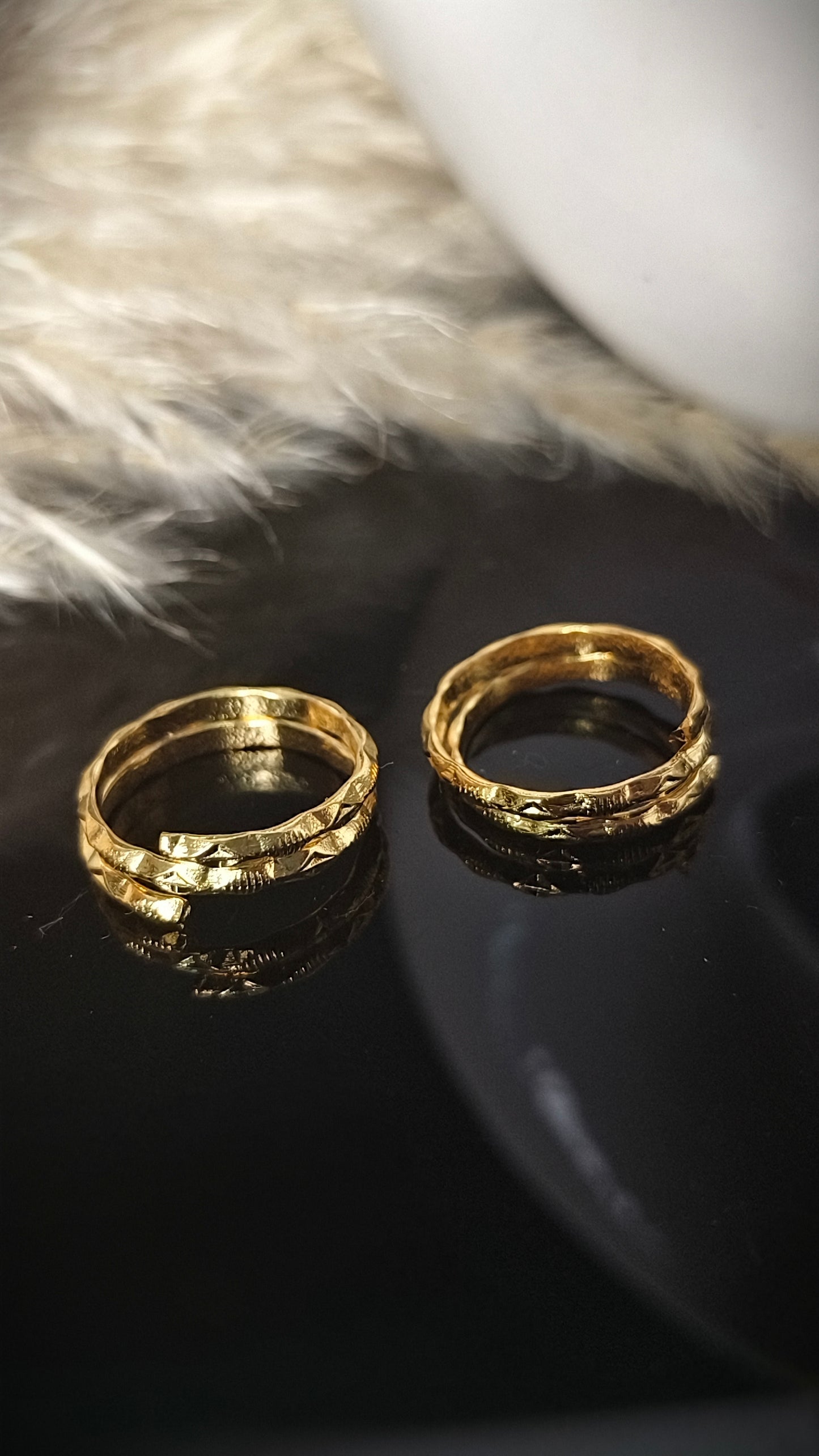 Panchaloham Toe rings(Adjustable)