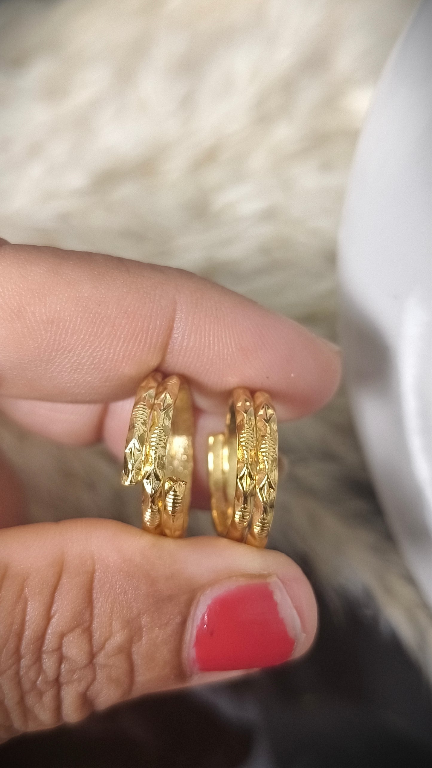 Panchaloham Toe rings(Adjustable)