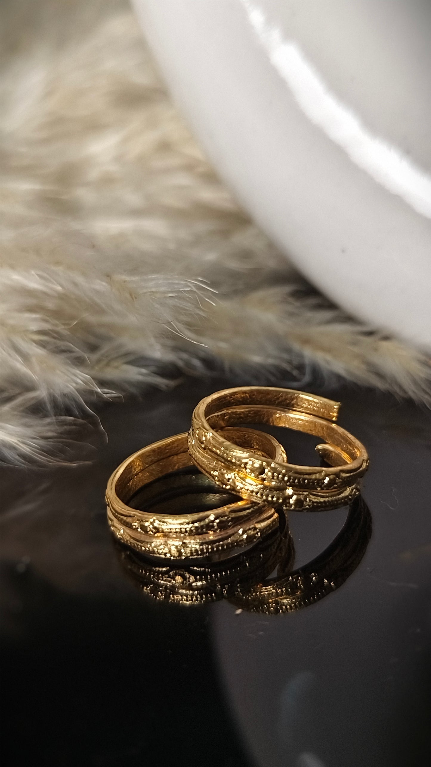 Panchaloham Toe Rings(Adjustable)