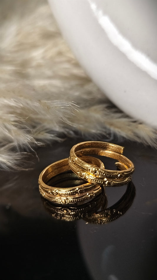 Panchaloham Toe Rings(Adjustable)