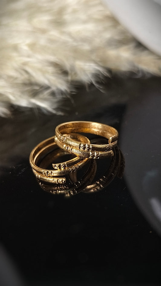 Panchaloham Toe ring(Adjustable)