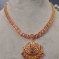 Panchaloham Polished Ruby Stone Necklace