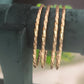 Panchaloham twisted bangle