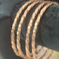 Panchaloham twisted bangle