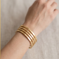 Panchaloham Leaf bangles (Flat model)